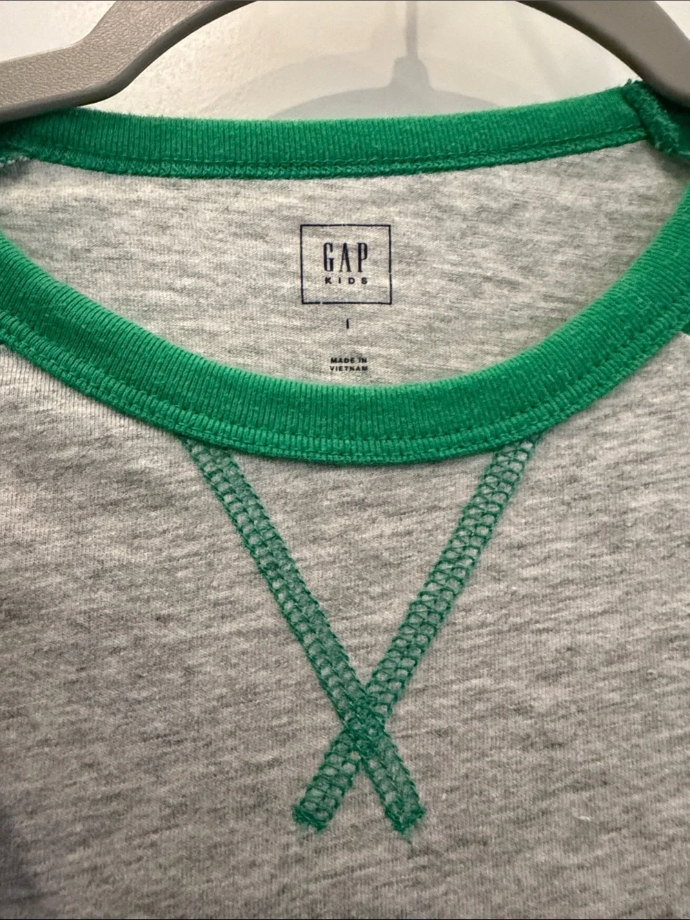 Gap Boys Large Raglan Baseball Tee